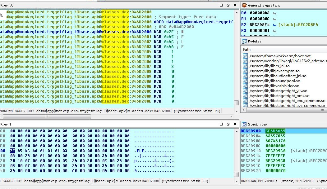 【攻防世界】Mobile-TryGetFlag1