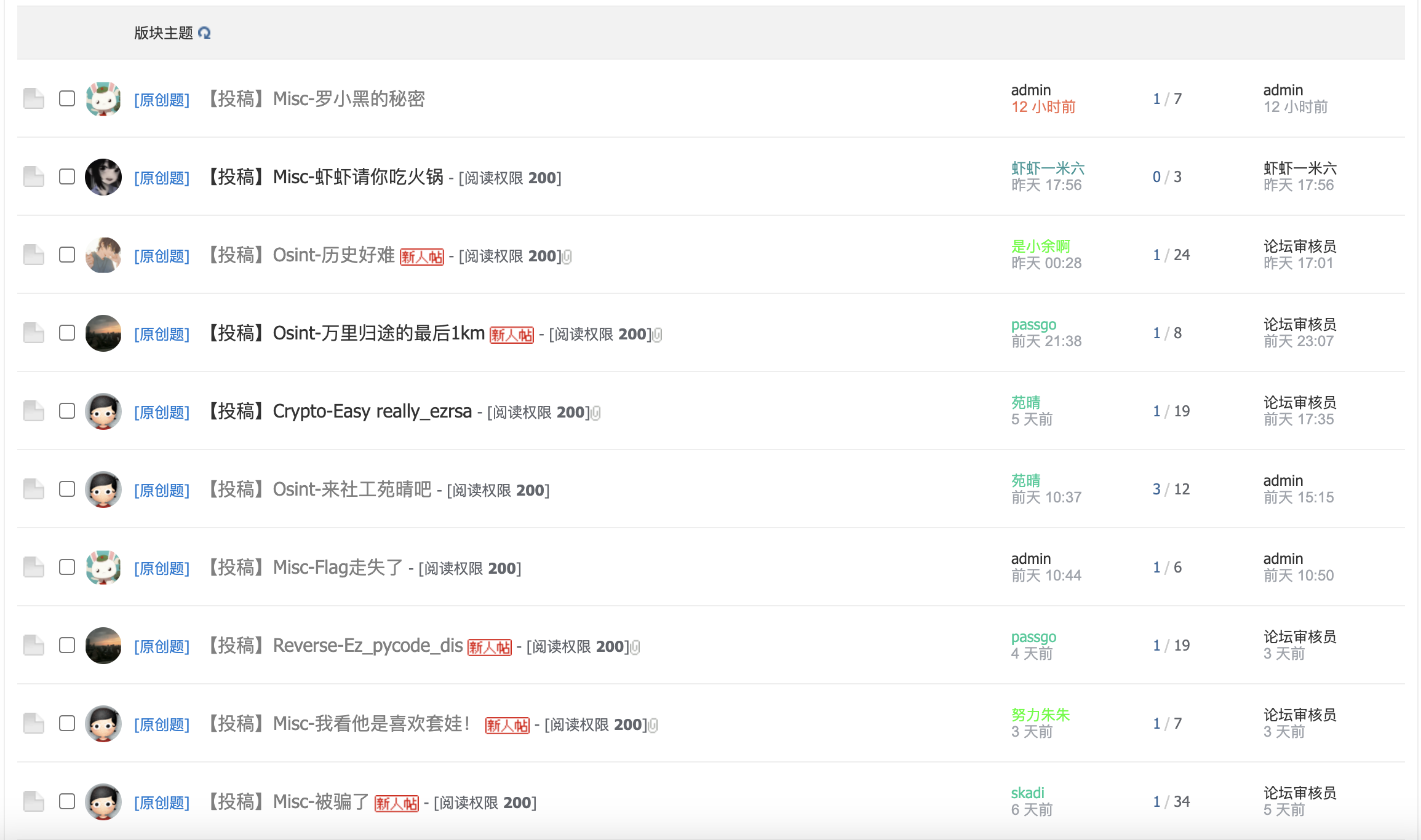 【官方】-青少年CTF投稿奖励与说明